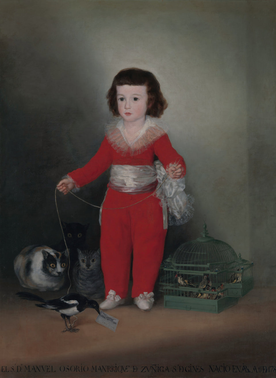 Manuel Osorio Manrique de Zuñiga by Francisco de Goya