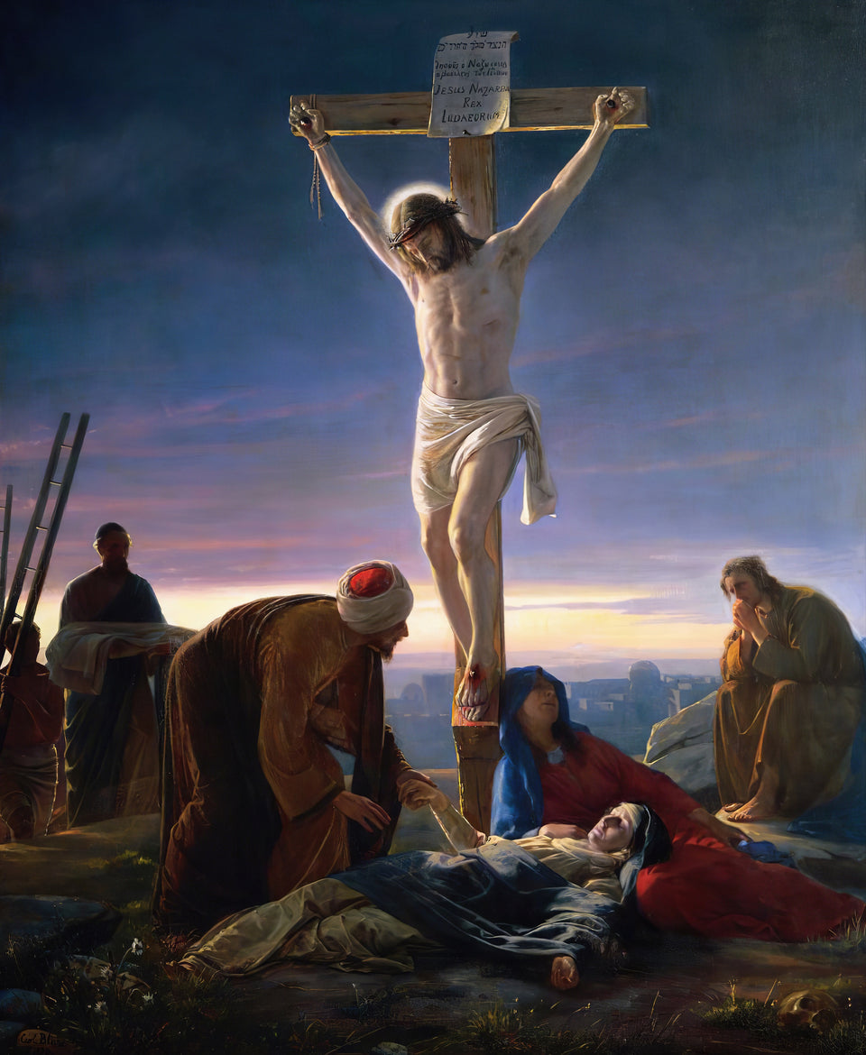 Christ on the Cross by Carl Bloch