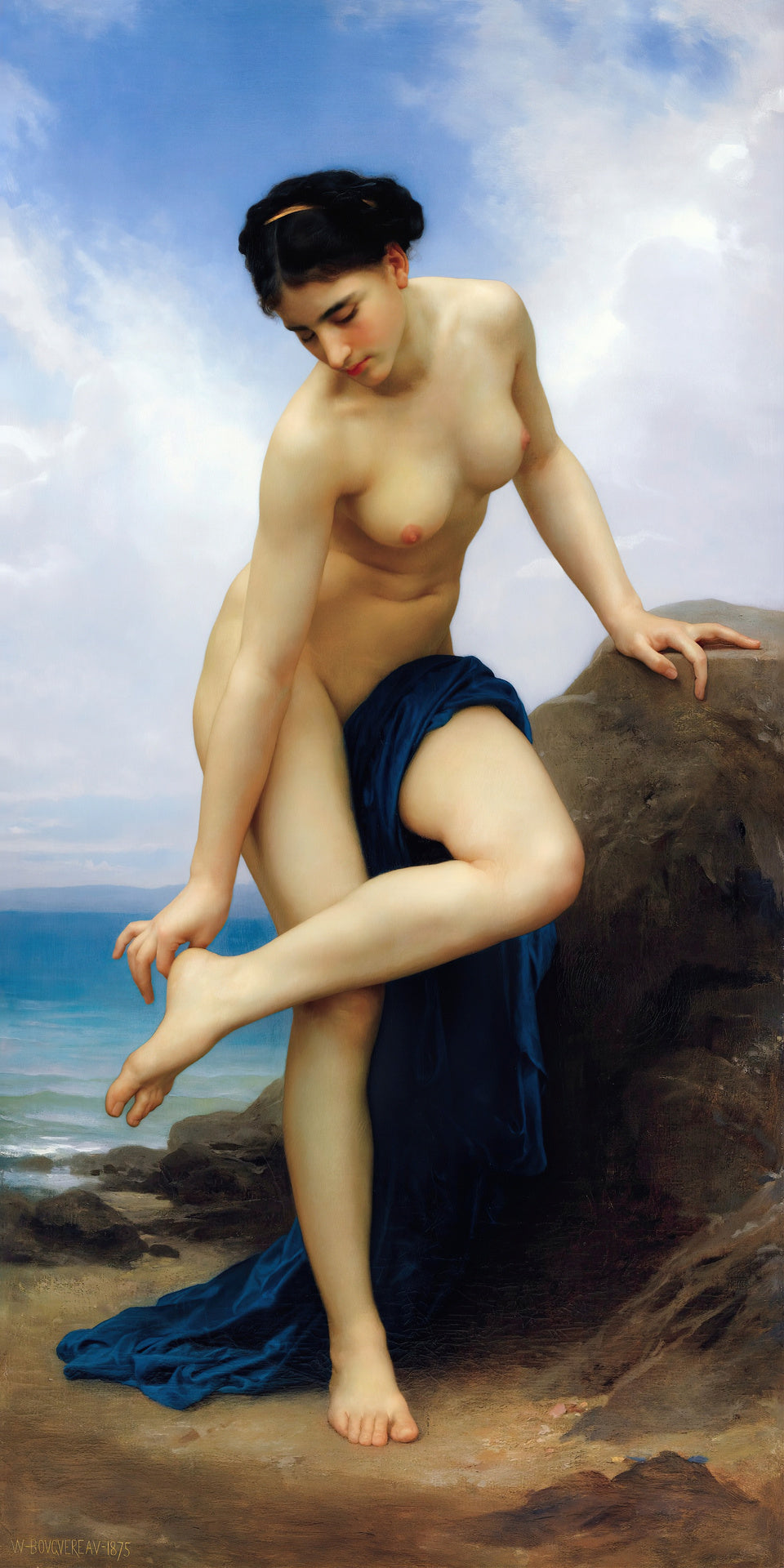 After the Bath by William Bouguereau