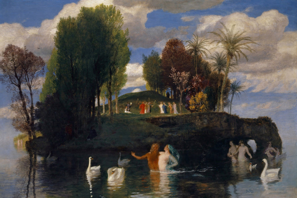 Island of Life by Arnold Böcklin