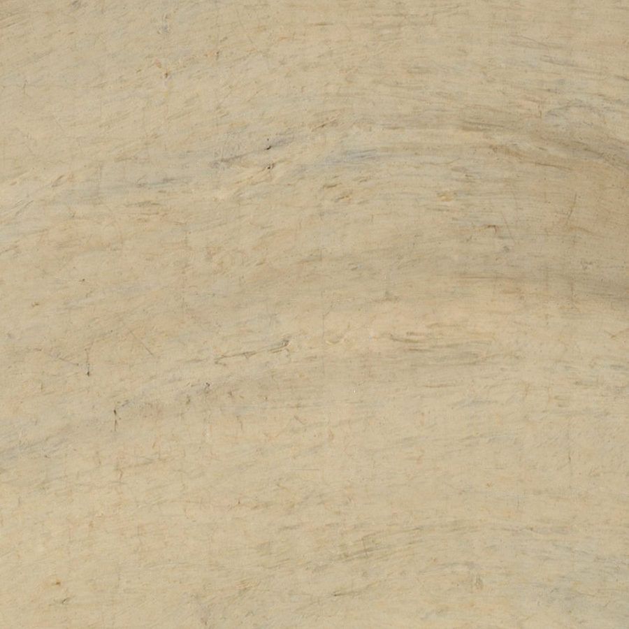 The white veil in The Virgin in Prayer after restoration, cracks removed and brushwork intact
