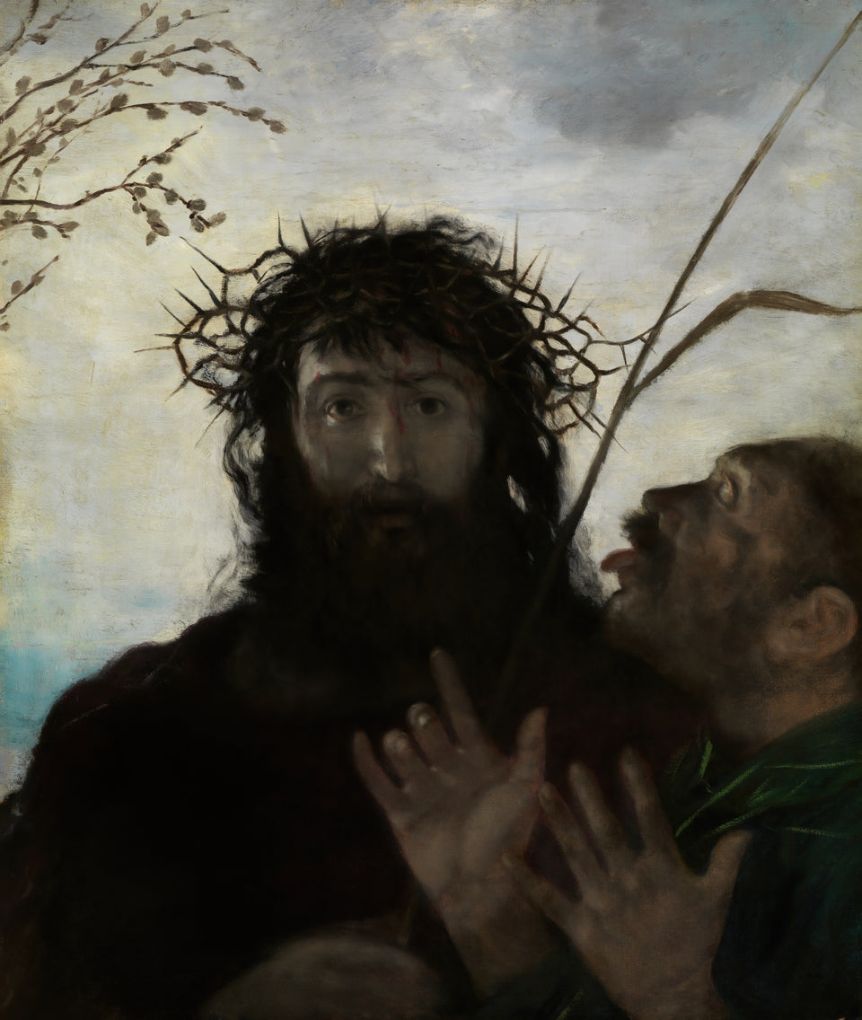 The Mocking of Christ by Hans Thoma