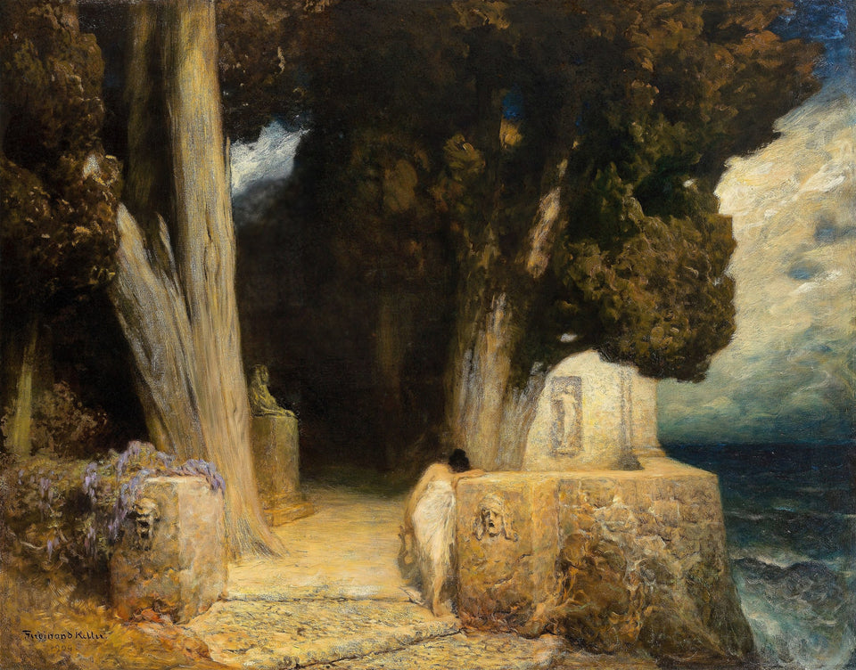 Sappho by Ferdinand Keller