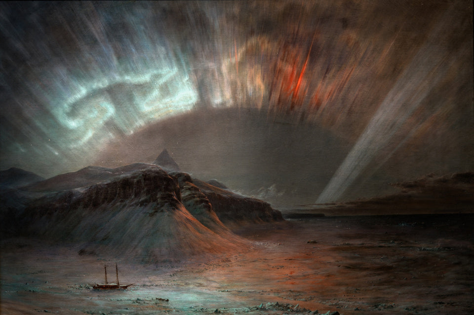 Aurora Borealis by Frederic Edwin Church