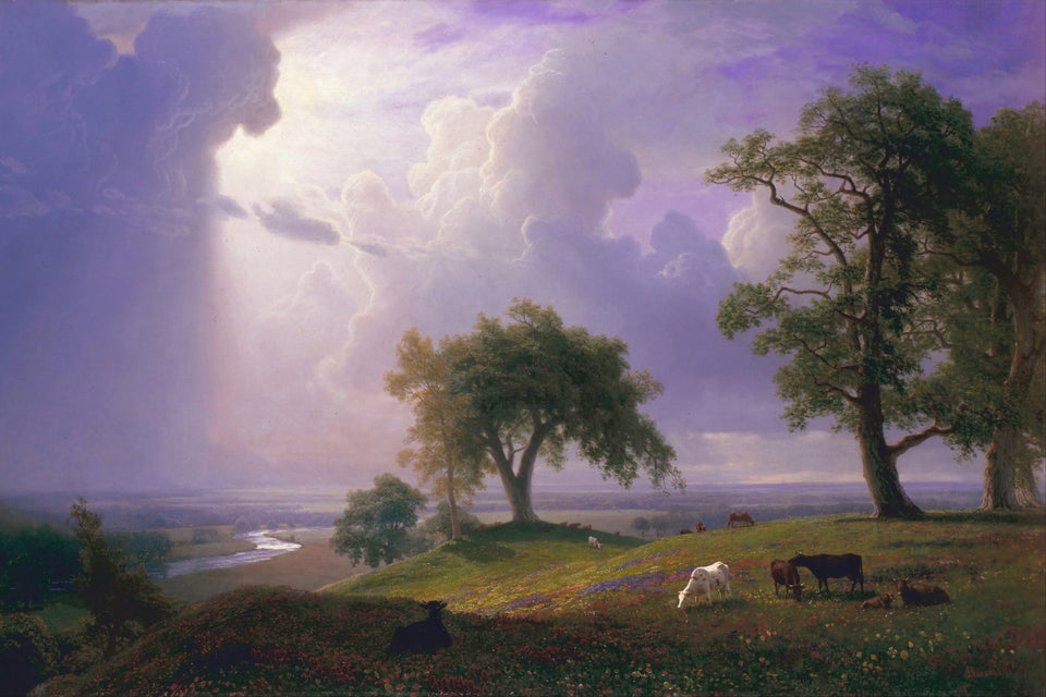 California Spring by Albert Bierstadt