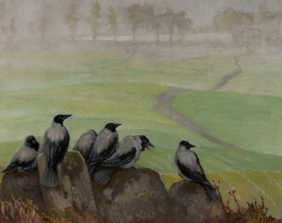 Crows – Council of Seniors by Kazimierz Stabrowski