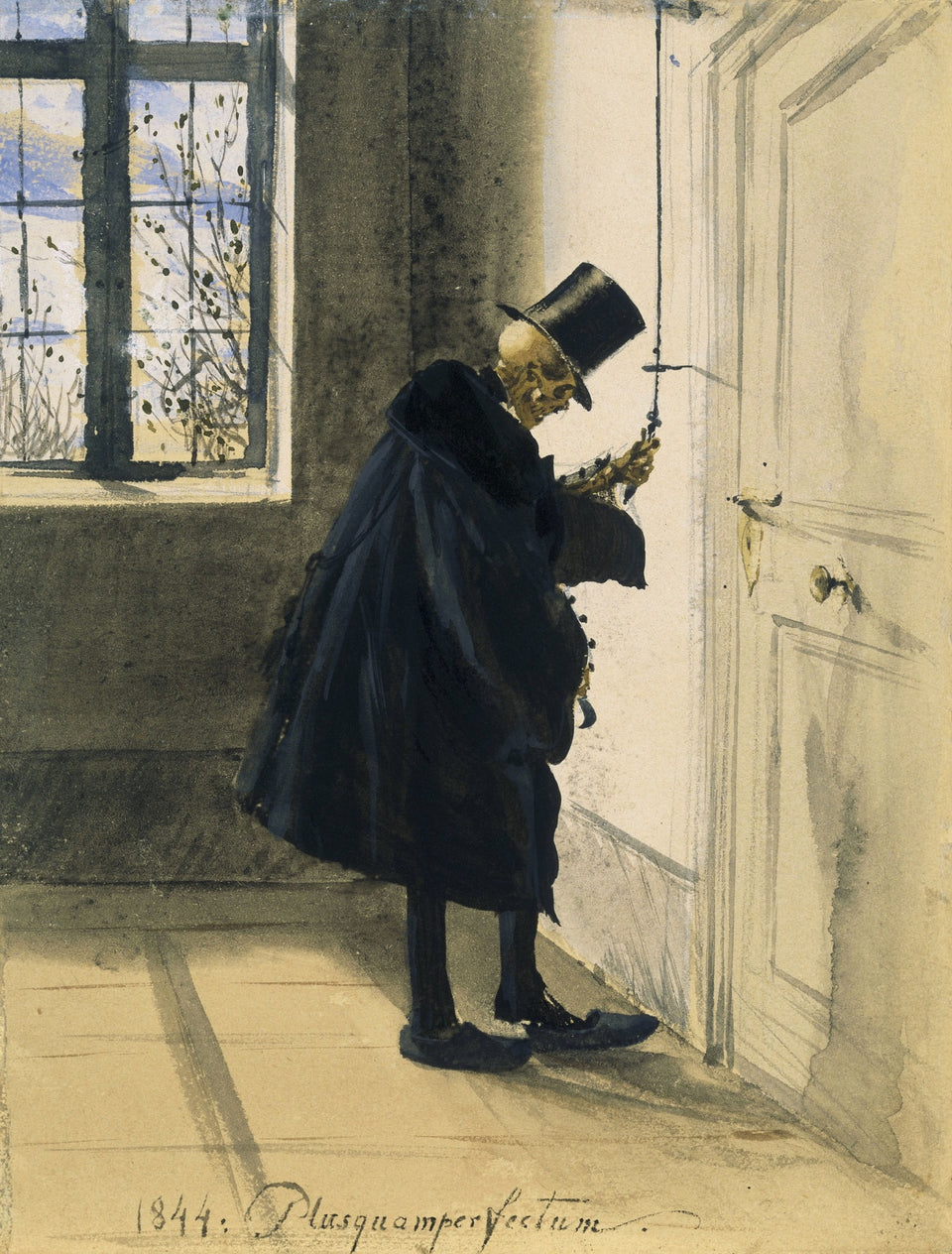 Death as an Uninvited Guest by Adolph Menzel