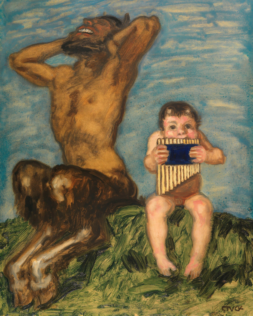 Dissonanz by Franz von Stuck