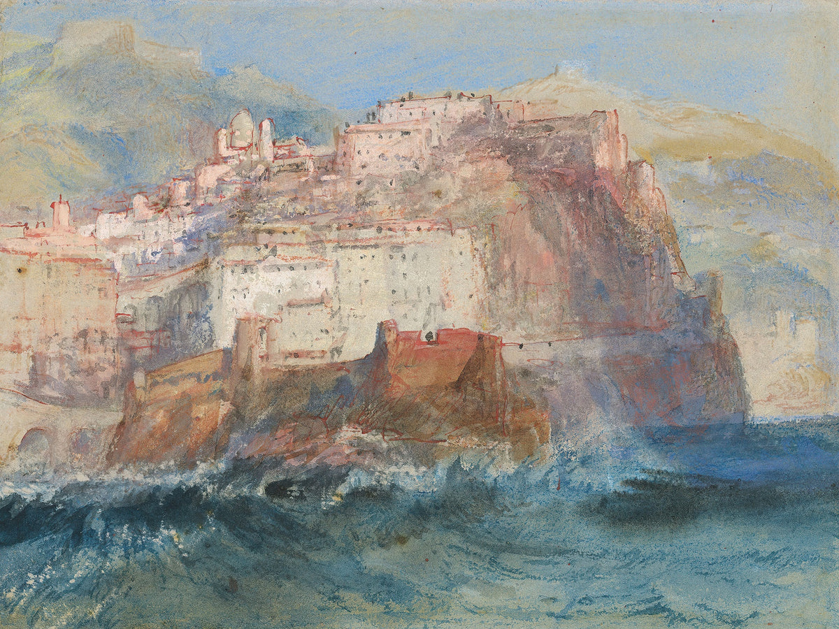 Genoa, from the Sea, Looking up to the Church of Santa Maria Assunta in Carignano by Joseph Mallord William Turner