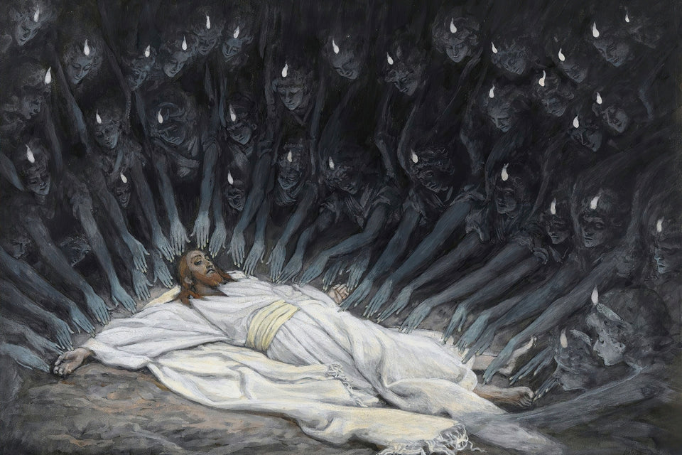 Jesus Ministered to by Angels by James Tissot