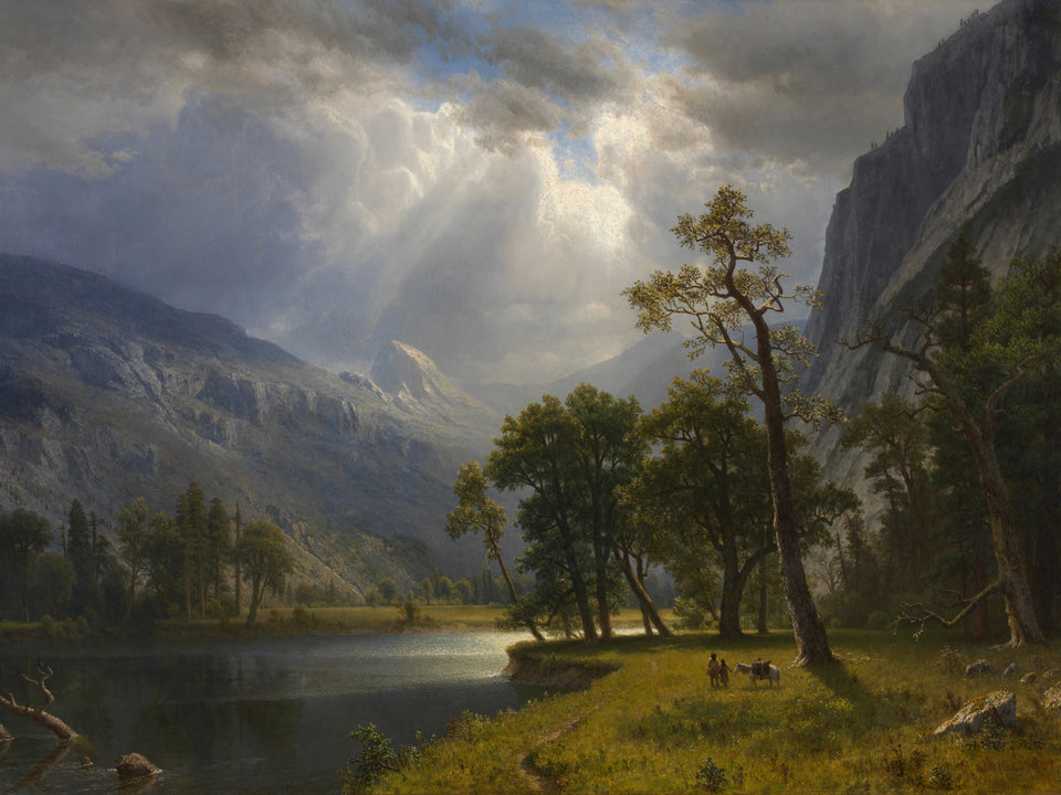 Mount Starr King, Yosemite by Albert Bierstadt