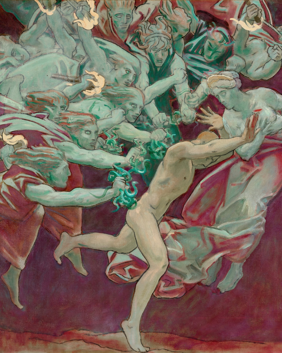 Orestes and the Furies by John Singer Sargent