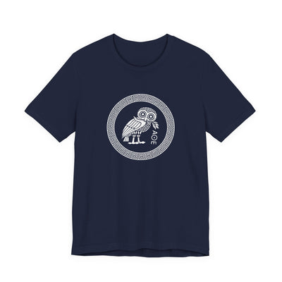 Owl of Athena: Ultra-Soft Premium Cotton T-Shirt