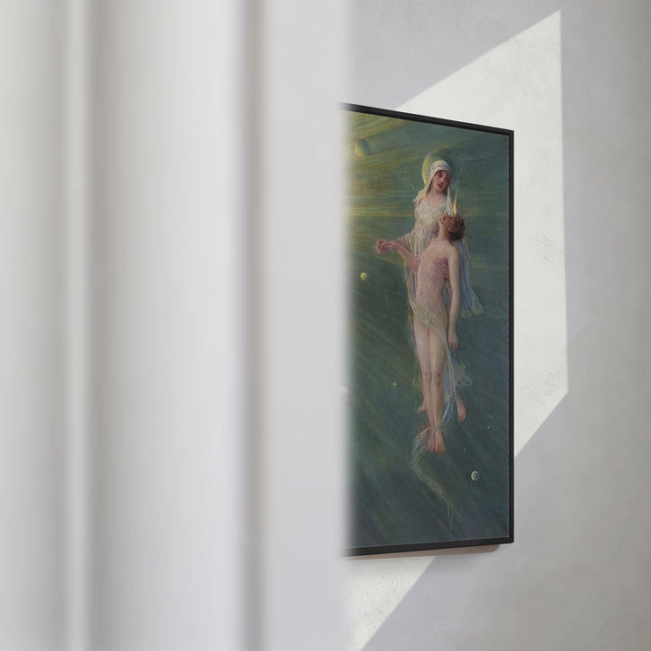 Format_Framed Canvas | Untitled (Cosmic Salvation) by Arthur Diehl — framed canvas video mockup