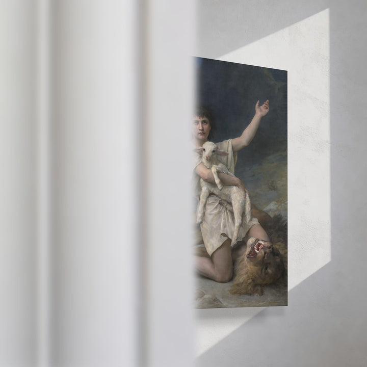 Format_Gallery Canvas | The Shepherd David by Elizabeth Jane Gardner Bouguereau — gallery wrapped canvas video mockup