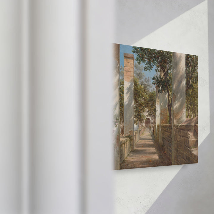 Format_Gallery Canvas | Pergola with Oranges by Thomas Fearnley — gallery wrapped canvas video mockup