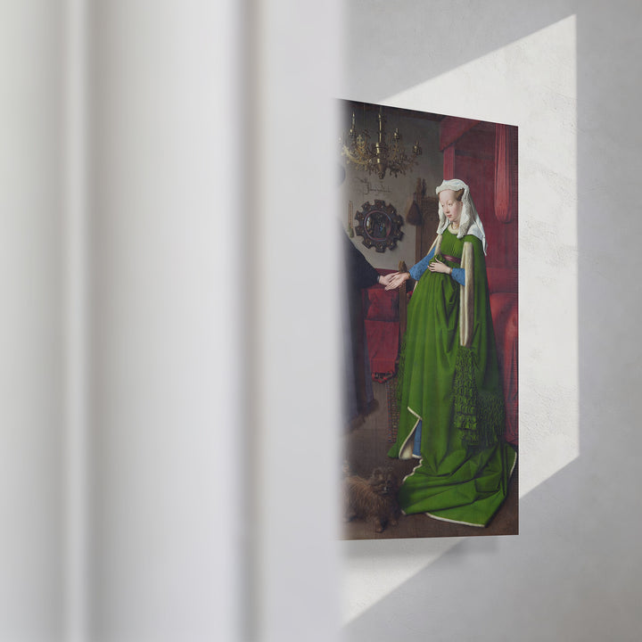 Format_Gallery Canvas | The Arnolfini Portrait by Jan van Eyck — gallery wrapped canvas video mockup