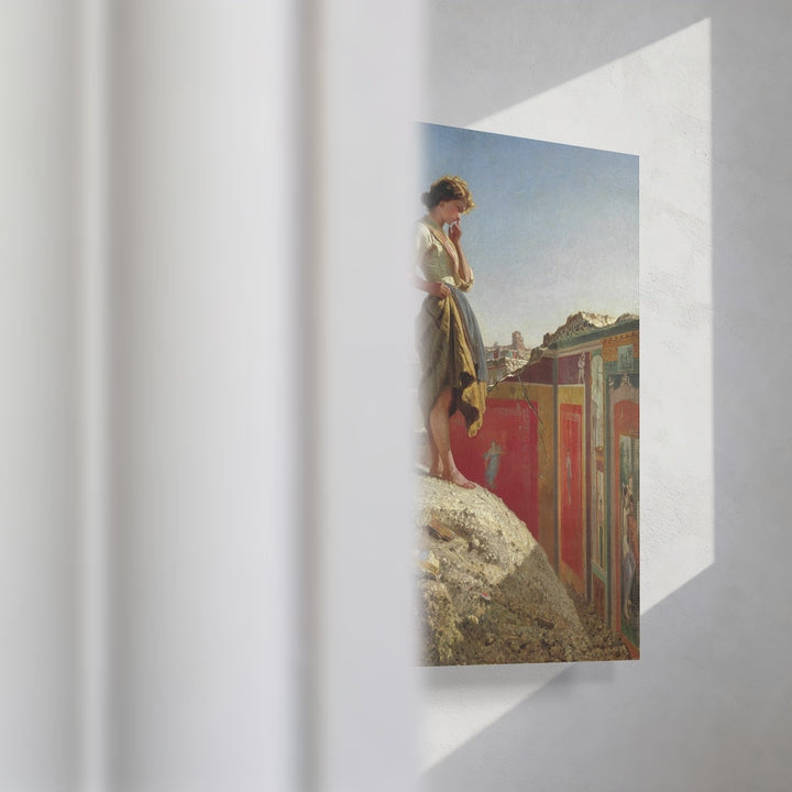 Format_Gallery Canvas | The Excavations at Pompeii by Filippo Palizzi — gallery wrapped canvas video mockup