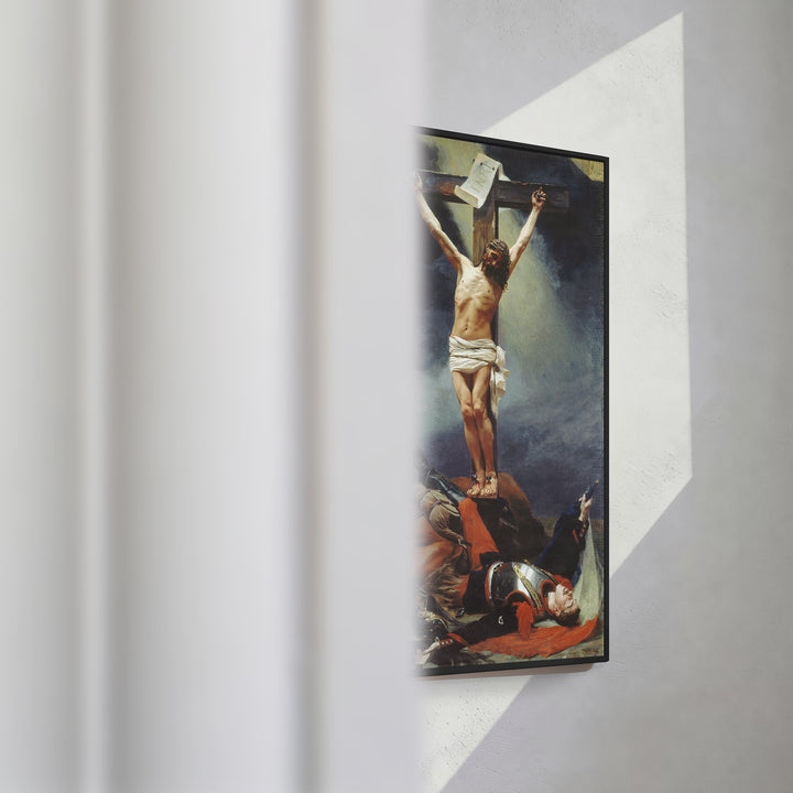 Format_Framed Canvas | Pour l’Humanité, pour la Patrie by Jean Joseph Weerts — framed canvas video mockup