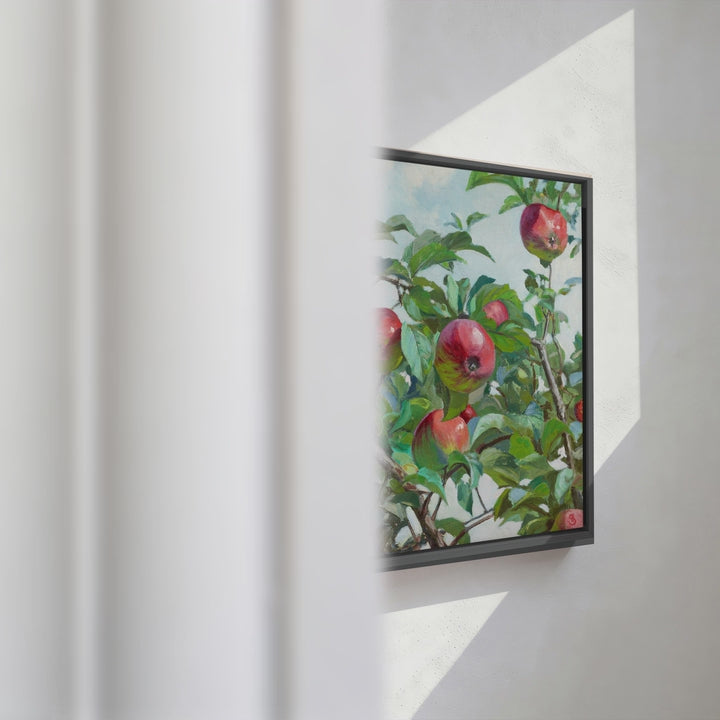 Format_Framed Canvas | Apples by Ambroży Sabatowski — framed canvas video mockup