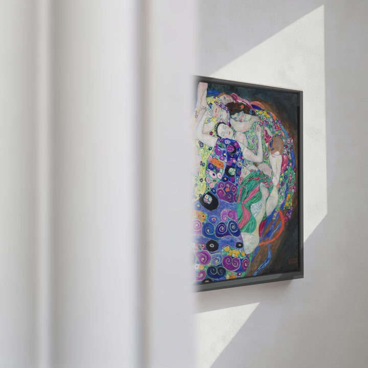 Format_Framed Canvas | The Virgin by Gustav Klimt — framed canvas video mockup