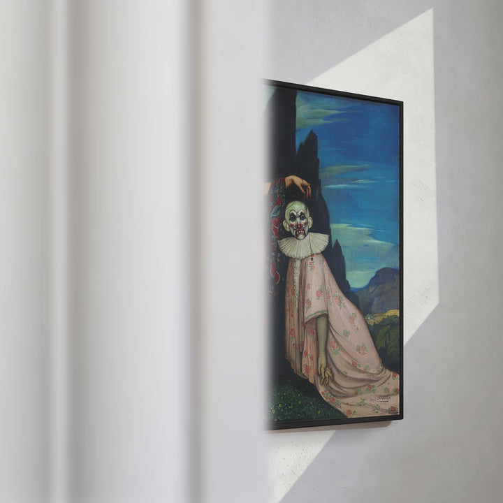 Format_Framed Canvas | The Woman and the Puppet by Ángel Zárraga — framed canvas video mockup