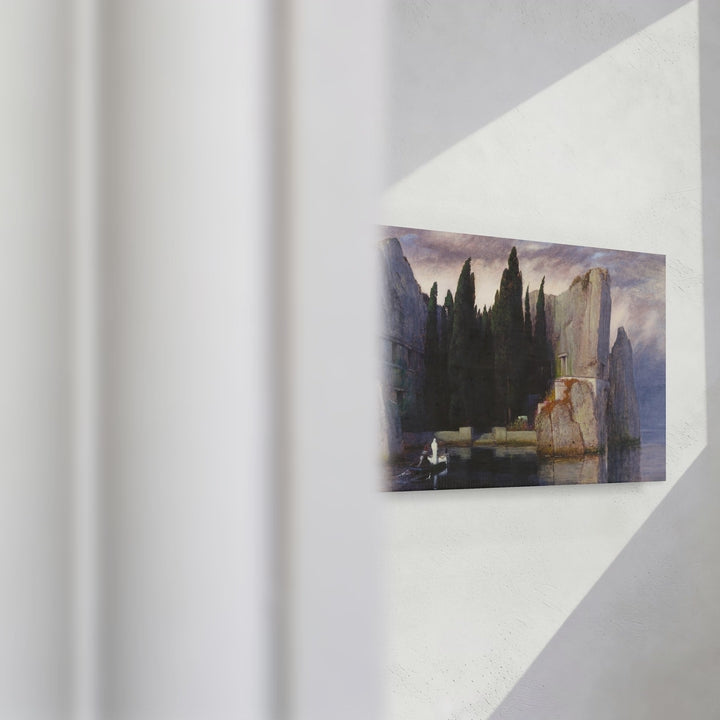 Format_Gallery Canvas | Isle of the Dead III by Arnold Böcklin — gallery wrapped canvas video mockup