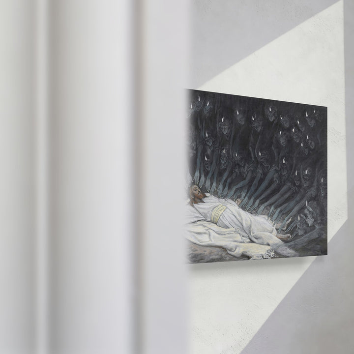 Format_Gallery Canvas | Jesus Ministered to by Angels by James Tissot — gallery wrapped canvas video mockup