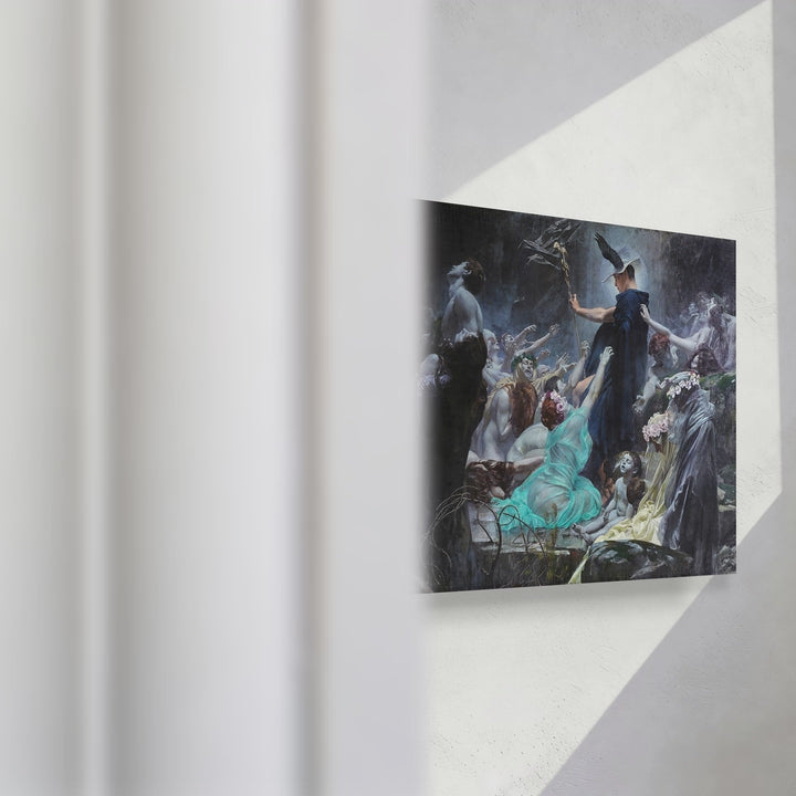 Format_Gallery Canvas | The Souls at the Acheron by Adolf Hirémy-Hirschl — gallery wrapped canvas video mockup