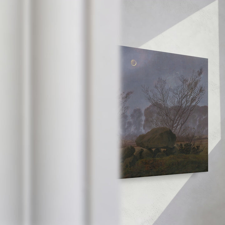 Format_Gallery Canvas | A Walk at Dusk by Caspar David Friedrich — gallery wrapped canvas video mockup