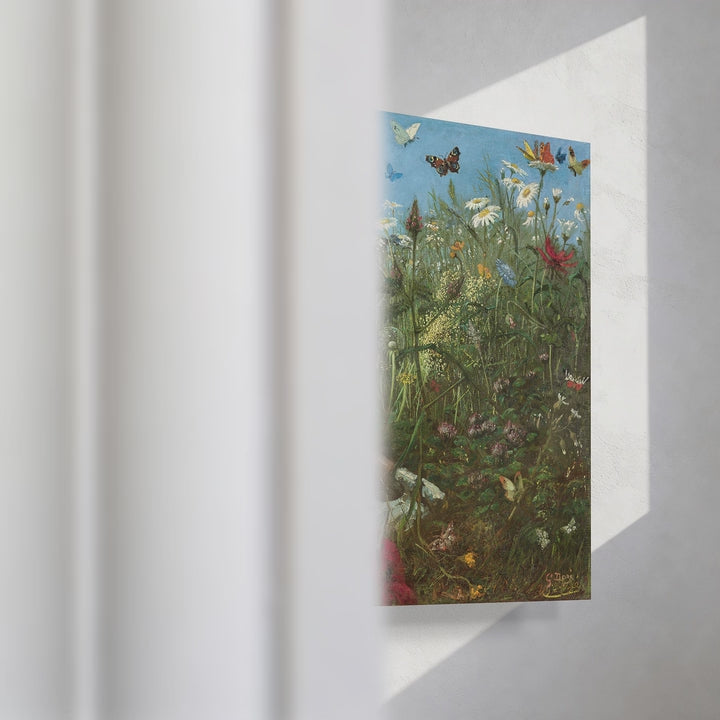 Format_Gallery Canvas | The Meadow (La Prairie) by Gustave Doré — gallery wrapped canvas video mockup