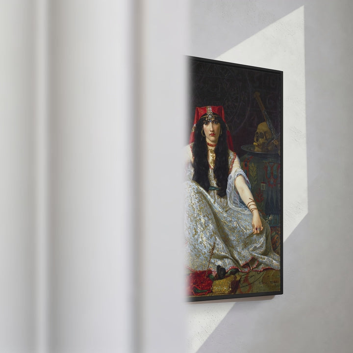 Format_Framed Canvas | The Sorceress by Georges Merle — framed canvas video mockup