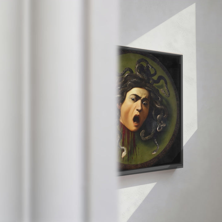 Format_Framed Canvas | Medusa by Caravaggio — framed canvas video mockup