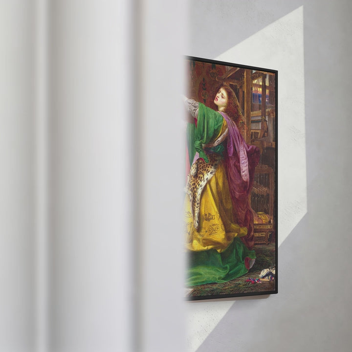 Format_Framed Canvas | Morgan le Fay by Frederick Sandys — framed canvas video mockup
