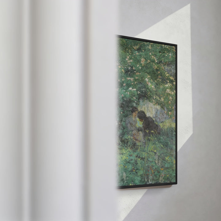 Format_Framed Canvas | Lovers in the Grass by Alois Kalvoda — framed canvas video mockup