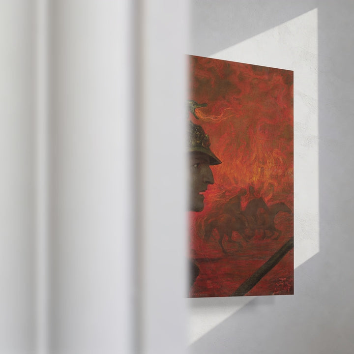 Format_Gallery Canvas | The War by Hans Thoma — gallery wrapped canvas video mockup