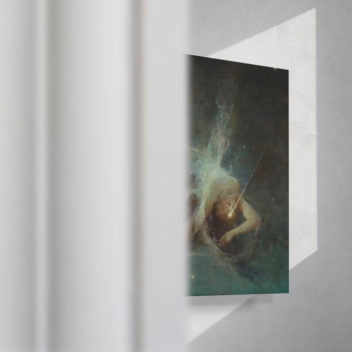 Format_Gallery Canvas | Falling Star by Witold Pruszkowski — gallery wrapped canvas video mockup