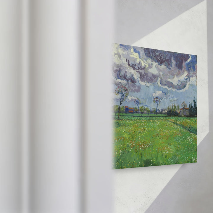 Format_Gallery Canvas | Landscape under a Stormy Sky by Vincent van Gogh — gallery wrapped canvas video mockup