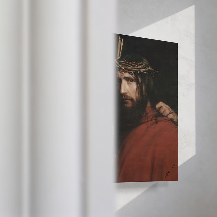 Format_Gallery Canvas | Mocking of Christ by Carl Bloch — gallery wrapped canvas video mockup