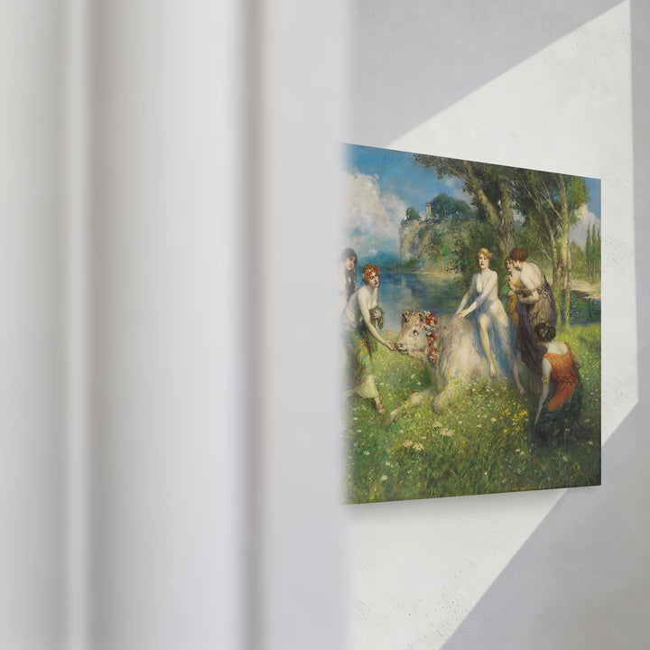 Format_Gallery Canvas | Europa auf dem Stier by Ferdinand Leeke — gallery wrapped canvas video mockup
