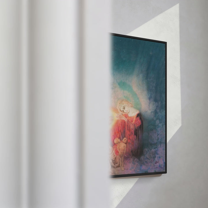 Format_Framed Canvas | Consoler of Monsters by Kazimierz Stabrowski — framed canvas video mockup