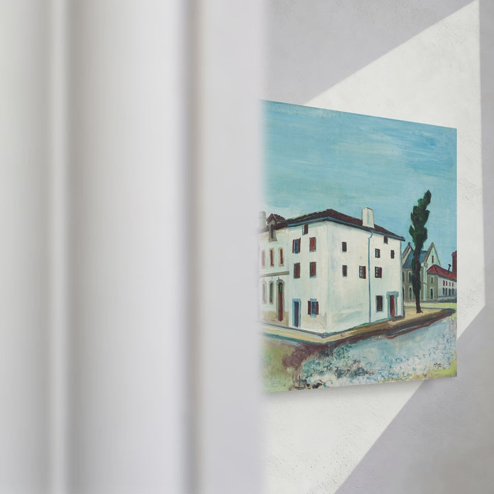 Format_Gallery Canvas | Houses in Hendaye by Hermann Max Pechstein — gallery wrapped canvas video mockup