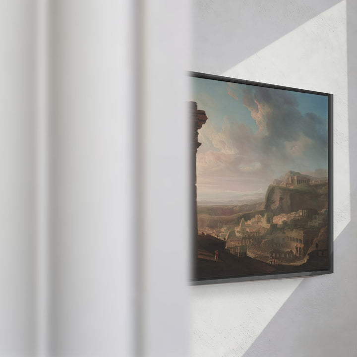 Format_Framed Canvas | Ruins of an Ancient City by John Martin — framed canvas video mockup