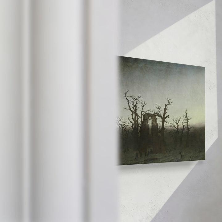 Format_Gallery Canvas | The Abbey in the Oakwood by Caspar David Friedrich — gallery wrapped canvas video mockup