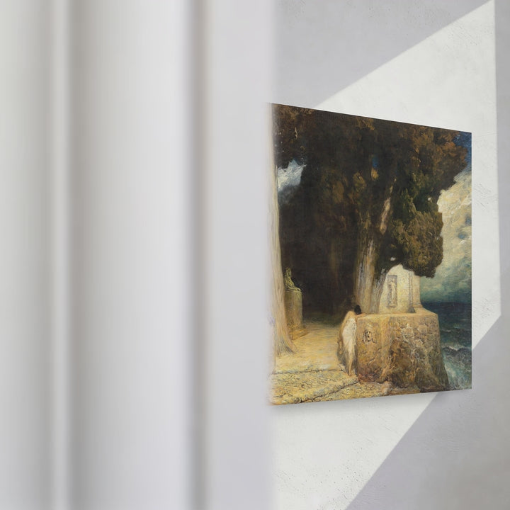 Format_Gallery Canvas | Sappho by Ferdinand Keller — gallery wrapped canvas video mockup