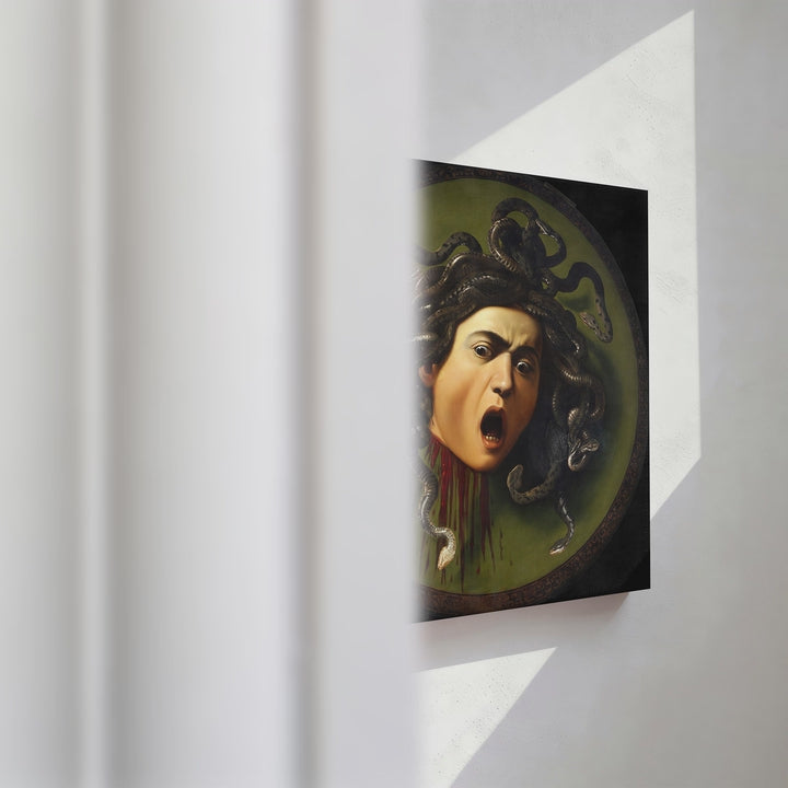 Format_Gallery Canvas | Medusa by Caravaggio — gallery wrapped canvas video mockup