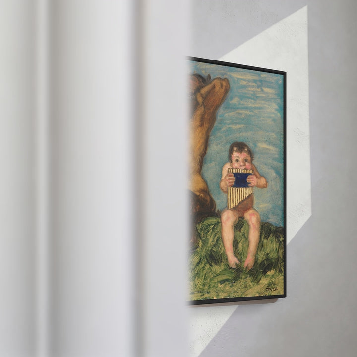 Format_Framed Canvas | Dissonanz by Franz von Stuck — framed canvas video mockup