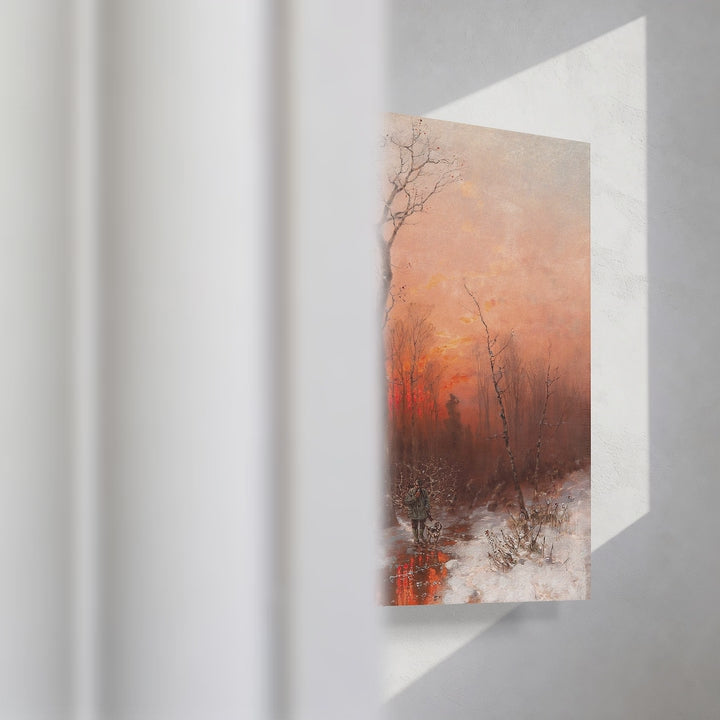 Format_Gallery Canvas | Returning Home at Sunset by Désiré Thomassin — gallery wrapped canvas video mockup
