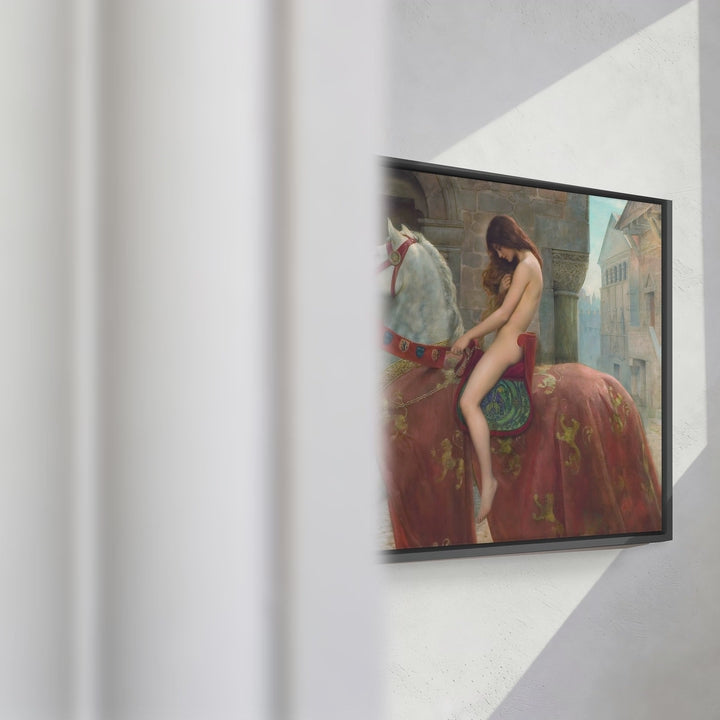 Format_Framed Canvas | Lady Godiva by John Collier — framed canvas video mockup