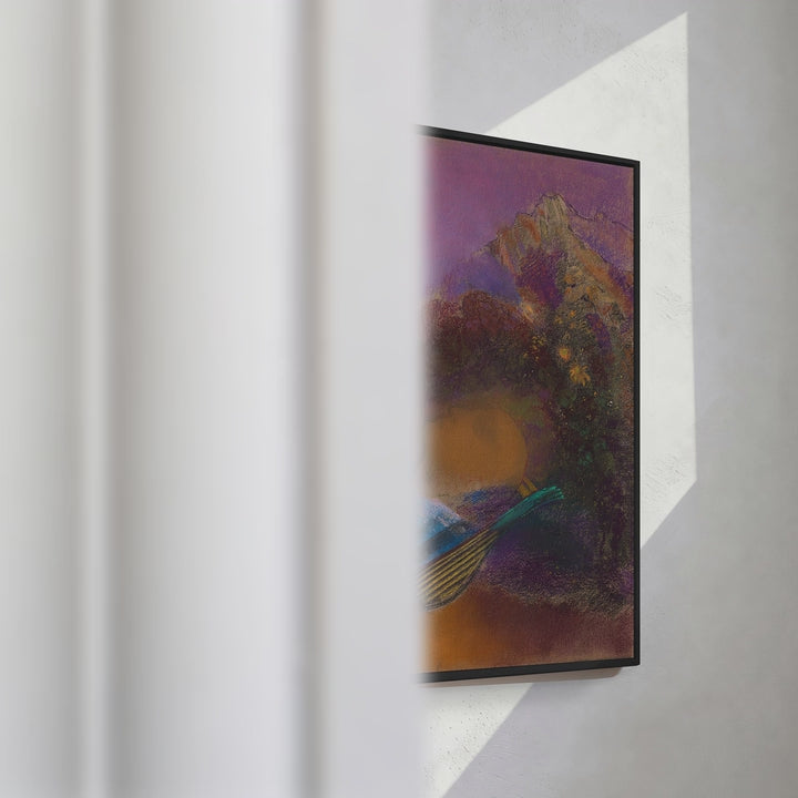 Format_Framed Canvas | Orpheus by Odilon Redon — framed canvas video mockup